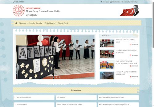 Akşar Genç Osman İmam Hatip Ortaokulu - BAYBURT / MERKEZ