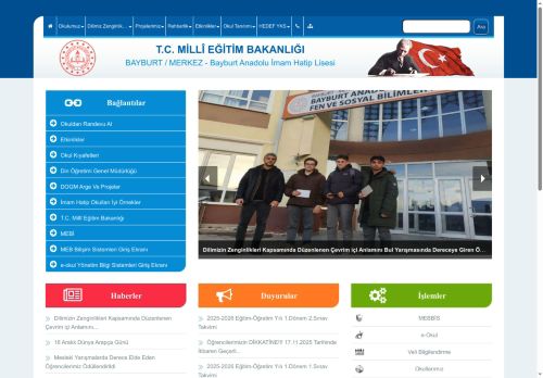 Bayburt Anadolu İmam Hatip Lisesi - BAYBURT / MERKEZ