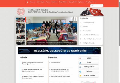 Çoruh Kız Mesleki ve Teknik Anadolu Lisesi - BAYBURT / MERKEZ