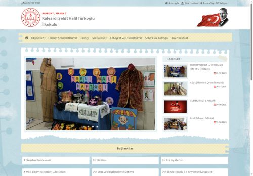 Kaleardı Şehit Halil Türkoğlu İlkokulu - BAYBURT / MERKEZ