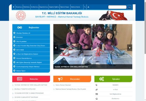Mahmut Kemal Yanbeğ İlkokulu - BAYBURT / MERKEZ