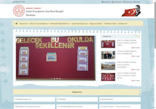 Şehit Üsteğmen Cem Nuri Başgül İlkokulu - BAYBURT / MERKEZ