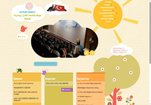 Taşocağı Şehit Tacettin Akyüz İlkokulu - BAYBURT / MERKEZ