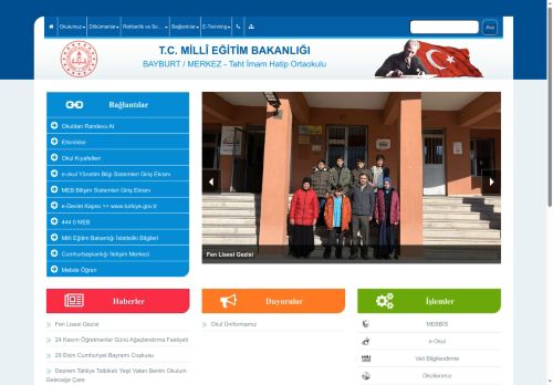 Taht İmam Hatip Ortaokulu - BAYBURT / MERKEZ