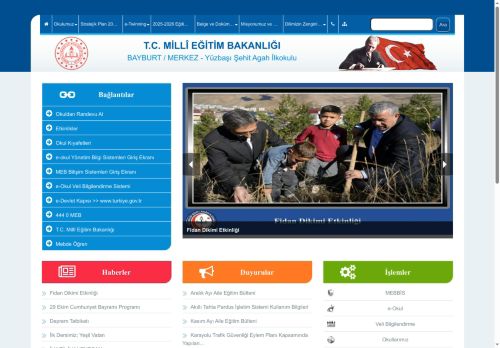 Yüzbaşı Şehit Agah İlkokulu - BAYBURT / MERKEZ