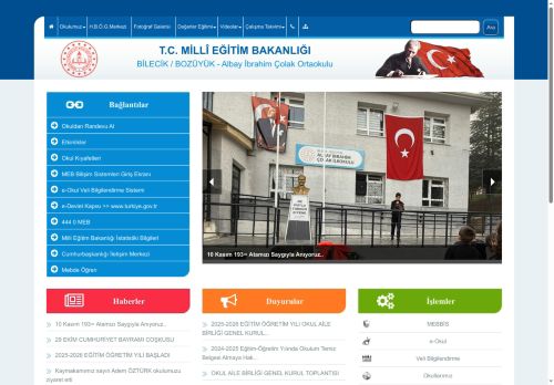 Albay İbrahim Çolak Ortaokulu - BİLECİK / BOZÜYÜK