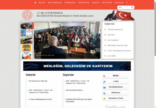 Bozüyük Mesleki ve Teknik Anadolu Lisesi - BİLECİK / BOZÜYÜK