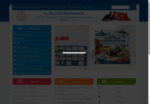 Fatih Sultan Mehmet İmam Hatip Ortaokulu - BİLECİK / BOZÜYÜK