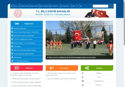 Metristepe İlkokulu - BİLECİK / BOZÜYÜK