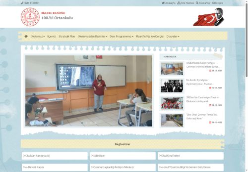 100.Yıl Ortaokulu - BİLECİK / BOZÜYÜK