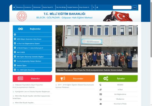 Gölpazarı Halk Eğitimi Merkezi - BİLECİK / GÖLPAZARI