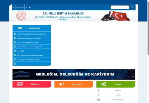 Gölpazarı Adalet Mesleki Eğitim Merkezi - BİLECİK / GÖLPAZARI