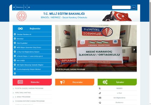 Sezai Karakoç Ortaokulu - BİNGÖL / MERKEZ