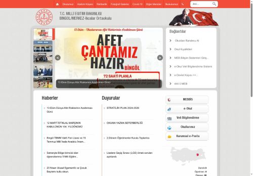 Ilıcalar Ortaokulu - BİNGÖL / MERKEZ