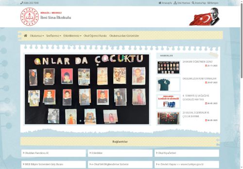 İbni Sina İlkokulu - BİNGÖL / MERKEZ