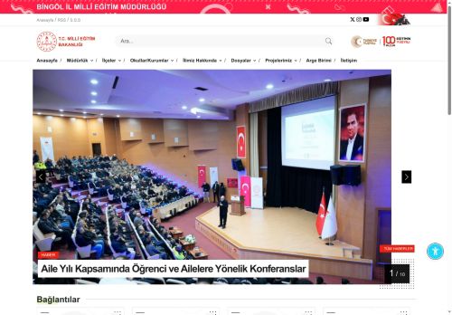 MEB BİNGÖL İL MİLLÎ EĞİTİM MÜDÜRLÜĞÜ