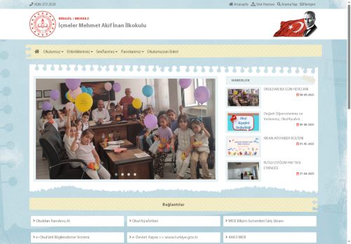 İçmeler Mehmet Akif İnan İlkokulu - BİNGÖL / MERKEZ