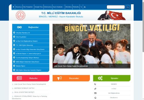 Kazım Karabekir İlkokulu - BİNGÖL / MERKEZ