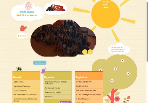 Minik Yürekler Anaokulu - BİNGÖL / MERKEZ