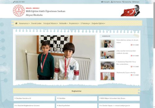 Milli Eğitim Vakfı Öğretmen Serkan Akyaz İlkokulu - BİNGÖL / MERKEZ