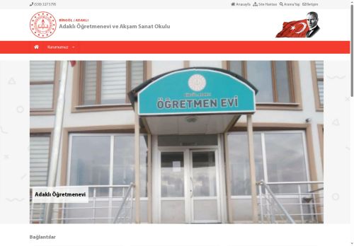 Adaklı Öğretmenevi ve Akşam Sanat Okulu - BİNGÖL / ADAKLI