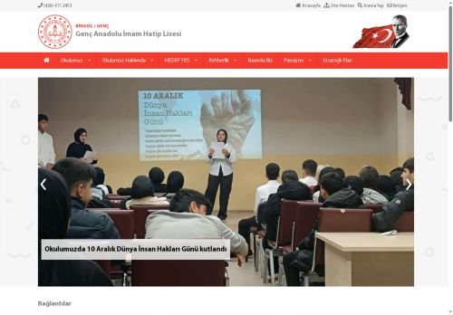 Genç Anadolu İmam Hatip Lisesi - BİNGÖL / GENÇ