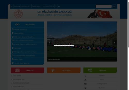 Servi Merkez İlkokulu - BİNGÖL / GENÇ