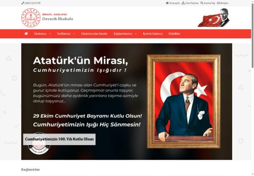 Devecik İlkokulu - BİNGÖL / KARLIOVA