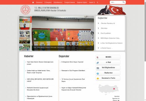 Hacılar Ortaokulu - BİNGÖL / KARLIOVA