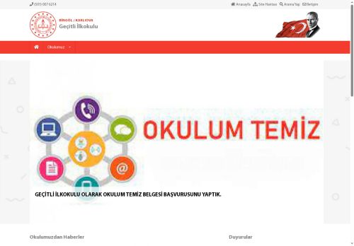 Geçitli İlkokulu - BİNGÖL / KARLIOVA