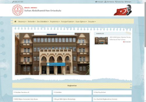 Sultan Abdulhamid Han Ortaokulu - BİNGÖL / MERKEZ