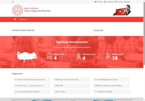 Yukarı Yağmurlu İlkokulu - BİNGÖL / KARLIOVA