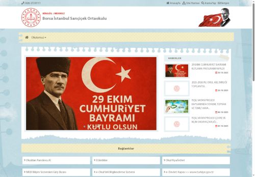 Borsa İstanbul Sarıçiçek Ortaokulu - BİNGÖL / MERKEZ