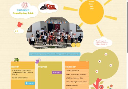 Ekinyolu Köprübaşı İlkokulu - BİNGÖL / MERKEZ