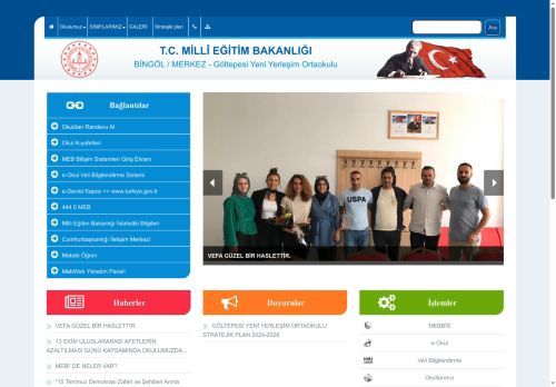 Göltepesi Yeni Yerleşim Ortaokulu - BİNGÖL / MERKEZ