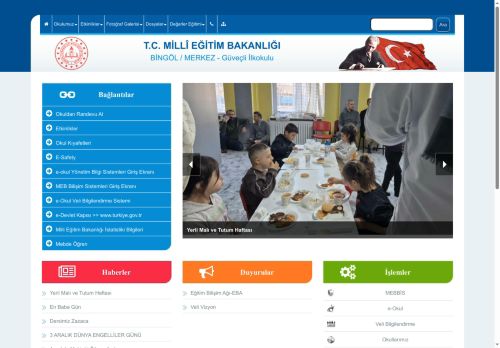 Güveçli İlkokulu - BİNGÖL / MERKEZ