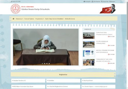 Günkırı İmam Hatip Ortaokulu - BİTLİS / GÜROYMAK