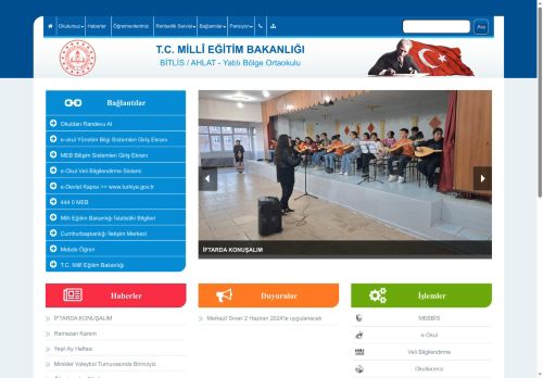 Yatılı Bölge Ortaokulu - BİTLİS / AHLAT