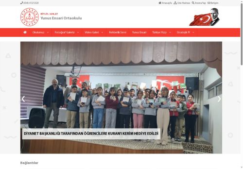 Yunus Ensari Ortaokulu - BİTLİS / AHLAT