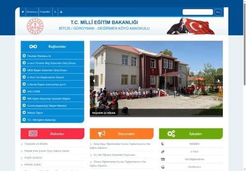 DEĞİRMEN KÖYÜ ANAOKULU - BİTLİS / GÜROYMAK