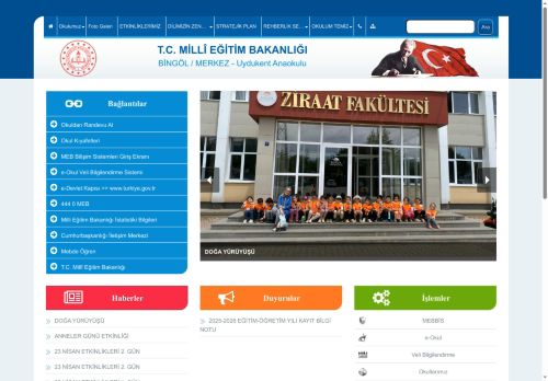 Uydukent Anaokulu - BİNGÖL / MERKEZ