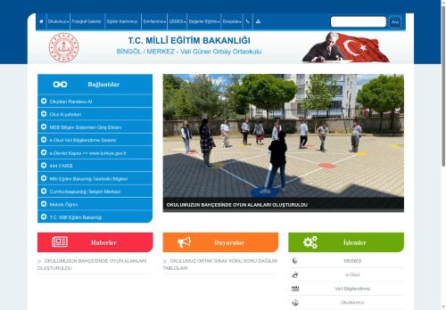 Vali Güner Orbay Ortaokulu - BİNGÖL / MERKEZ