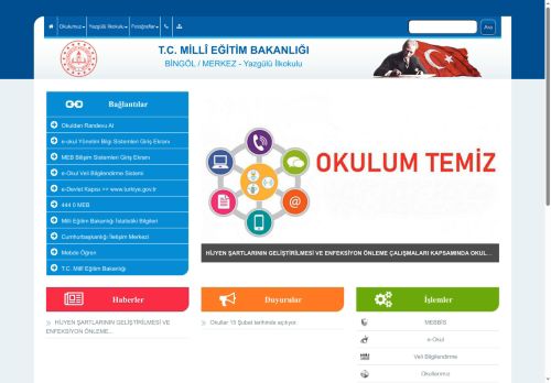 Yazgülü İlkokulu - BİNGÖL / MERKEZ