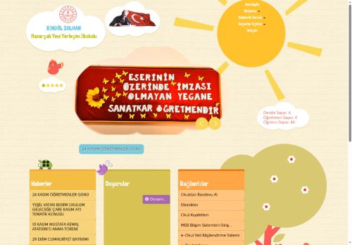 Hazarşah Yeni Yerleşim İlkokulu - BİNGÖL / SOLHAN