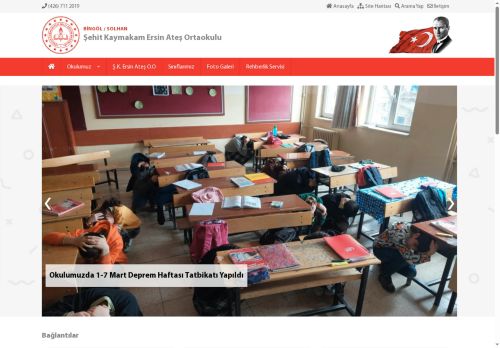 Şehit Kaymakam Ersin Ateş Ortaokulu - BİNGÖL / SOLHAN