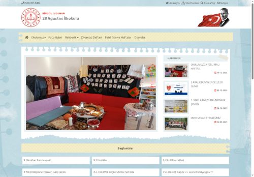 28 Ağustos İlkokulu - BİNGÖL / SOLHAN
