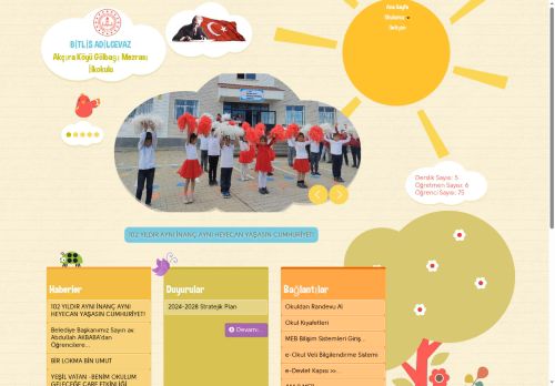 Akçıra Köyü Gölbaşı Mezrası İlkokulu - BİTLİS / ADİLCEVAZ