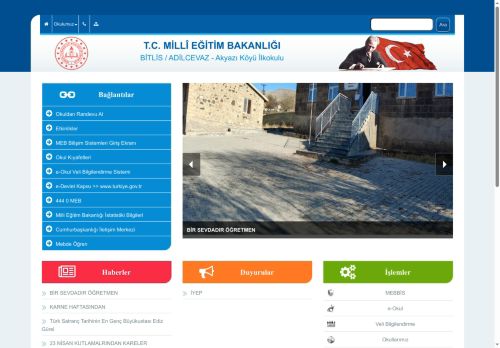 Akyazı Köyü İlkokulu - BİTLİS / ADİLCEVAZ