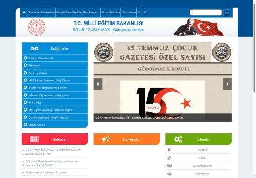 Güroymak İlkokulu - BİTLİS / GÜROYMAK