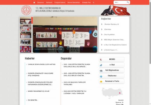 Göldüzü Köyü Ortaokulu - BİTLİS / ADİLCEVAZ